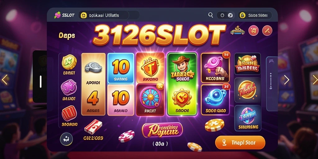 Tampilan antarmuka pengguna 3126SLOT yang ramah dan intuitif.