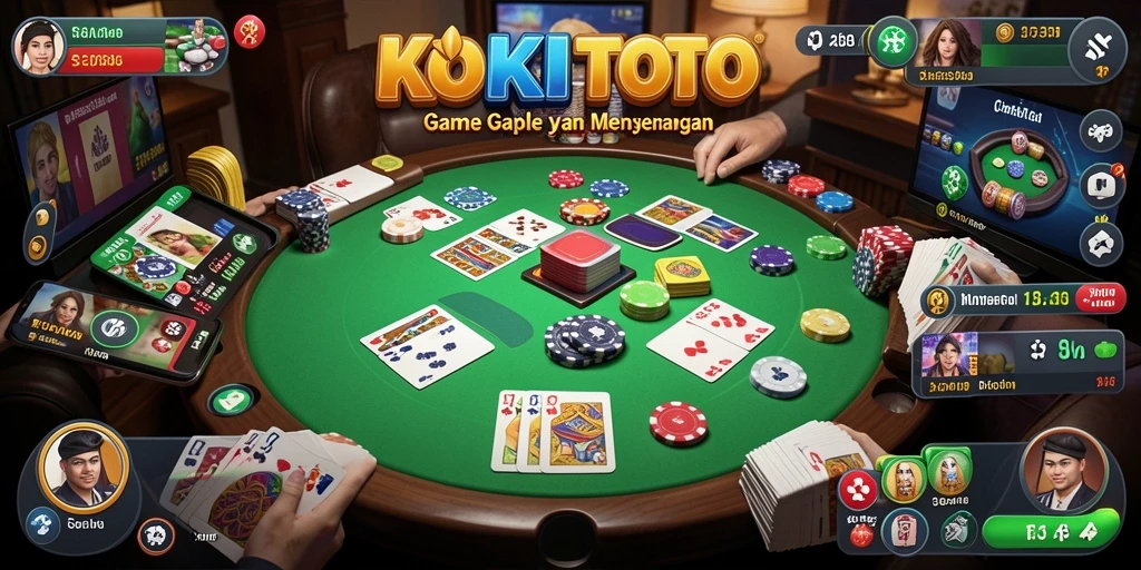 Tampilan gameplay KOKITOTO yang menarik dan interaktif.