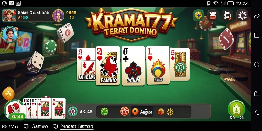 Gameplay KRAMAT77 yang seru dan menarik dalam permainan Domino.