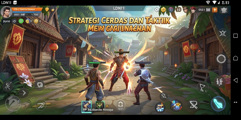 Tampilan gameplay strategis yang mendebarkan di LDN11.