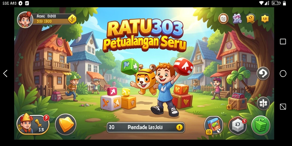 Tampilan gameplay seru di RATU303 yang penuh tantangan.
