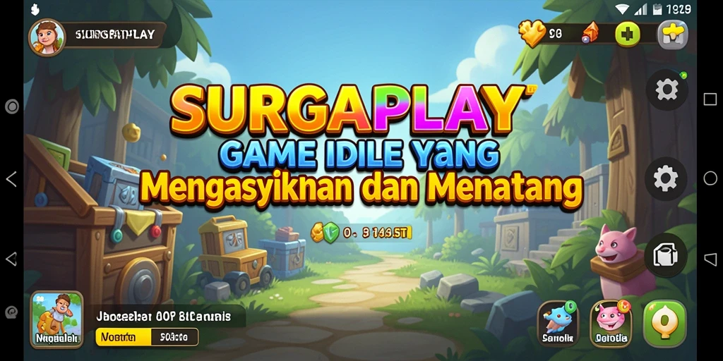 Tampilan gameplay menarik dari SURGAPLAY di kategori Idle.