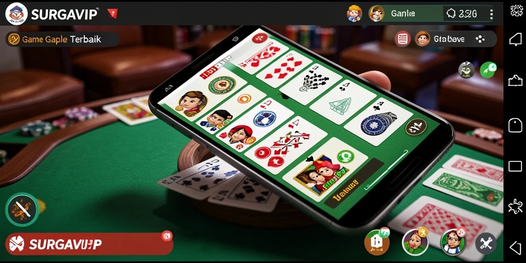 Tampilan gameplay SURGAVIP yang seru dan menarik.