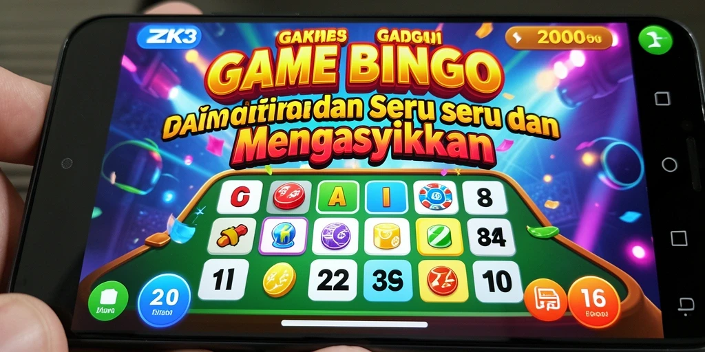 Tampilan gameplay ZK3 dengan aksi seru Bingo.